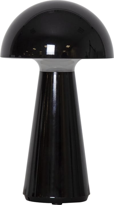 Star Trading LED batterij tafellamp Mushroom, draadloos, aanraaksensor, zwart