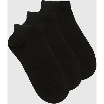 boohoo Dames Trainer Sokken 3-pack | Black