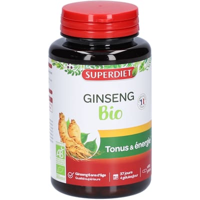 Superdiet Ginseng Panax CA Meyer Bio 150 Capsules