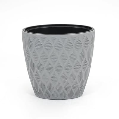 Vita bloempot Flow ellipse 60 grijs