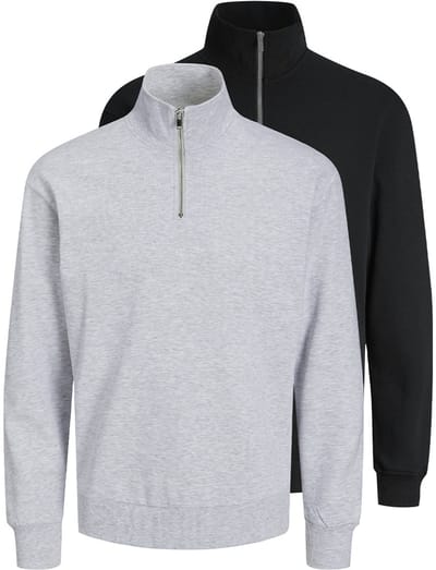 Jack & Jones Heren sweattroyer 2 pack Bradley