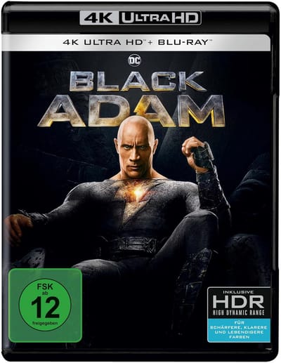 Black Adam 4K Ultra HD + Blu-ray
