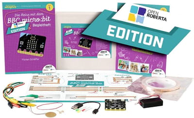 Joy-iT Electronic Adventure micro:bit V2 - Elektro microcontroller kit - Open Roberta