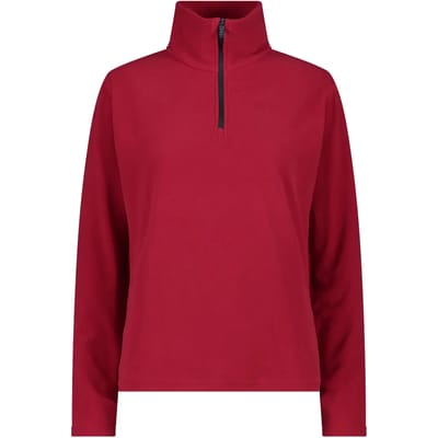 Cmp 31g3656 Sweatshirt Met Halve Rits Rood M Vrouw