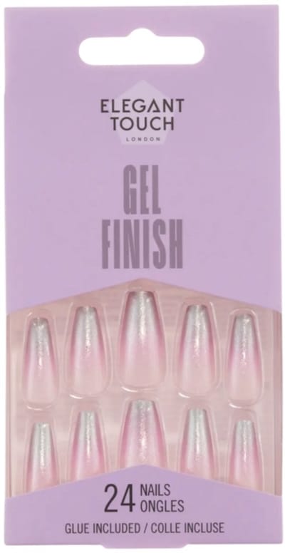 Elegant Touch London Gel Finish Kunstnagels 24 stuks + Lijn