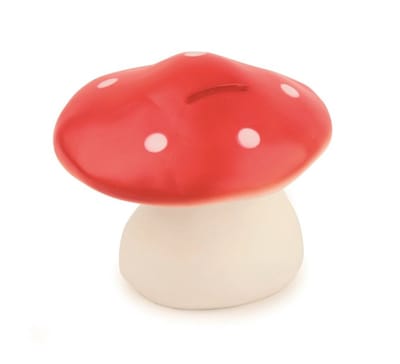Egmont Toys Spaarpot Paddenstoel Rood