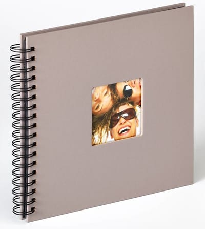 Walther SA-108-X Fun - Spiraal album - Formaat 26 x 25 cm - Grijs