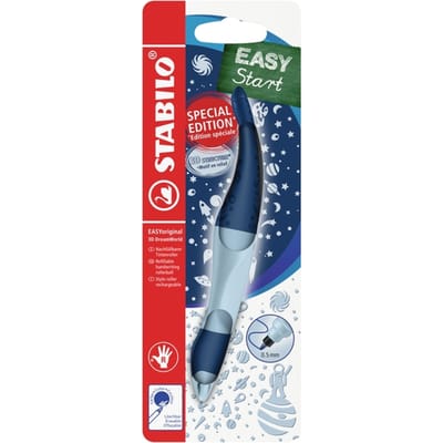 STABILO EASYoriginal 3D DreamWorld - Ergonomische rollerball - Rechtshandig - Blauw inkt - Navulbaar - Blauw