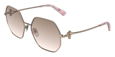 Longchamp LO191S Rose gold/gradient rose 58/17/140 WOMAN Zonnebrillen
