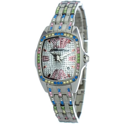 Zegarek CHRONOTECH CT7930LS-53M. Kwarcowy, Kolor srebrny. Kobieta.