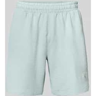 Short met logo-stitching