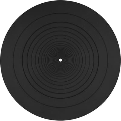 Antistatische Platenspelermat 30 cm - Siliconen Antislip Draaitafelpad voor Vinylplaten