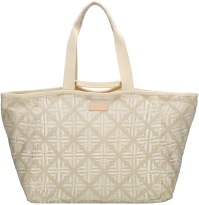 Zebra Trends Richelle Strandtas - Ritssluiting - Schoudertas - Ritsvak - Shopper - Zomertas - Beach - Zand