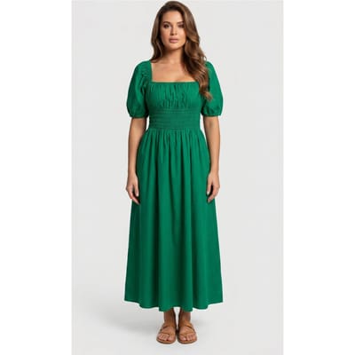 & Other Stories Cleia Dress Green Größe: 32 | Midikleider Outlet | Damen | Grün