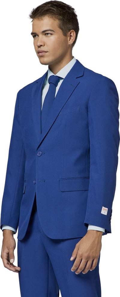 OppoSuits - Navy Flaminguy - Heren Pak - Maat 54