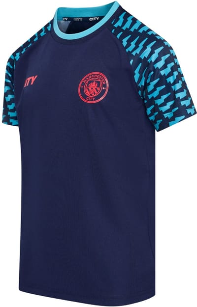 Manchester City Voetbalshirt Kinderen - Maat 116 t/m 164 - Sportkleding - Voetbalkleding - Jongens en Meisjes - Officiële Fanmerchandise