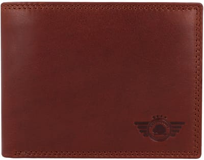 Greenburry Vintage Portemonnee RFID-bescherming Leer 12 cm - Jongens - Horizontaal - natur