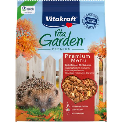 Vitakraft Premium Menu Droogvoer Egelvoer - Dubbelpak: 2 x 2,5 kg