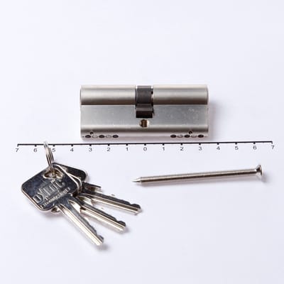 Oxloc Profielcilinder dubbel met gevarenfunctie 35/35 SKG**