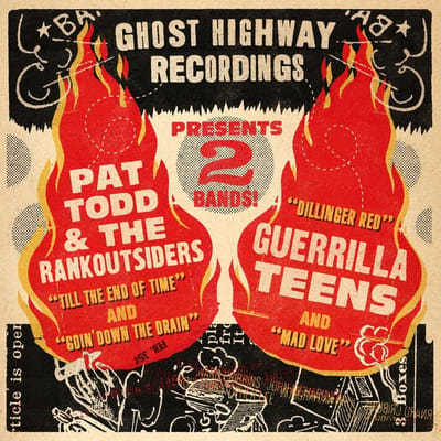 Pat Todd & The Rank Outsiders & Guerilla Teens - Split (LP)