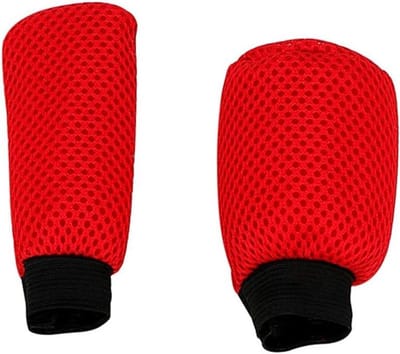 ByShane - Universele autoschakelknop afdekking ademend stof - 2 stuks - auto interieur accessoires