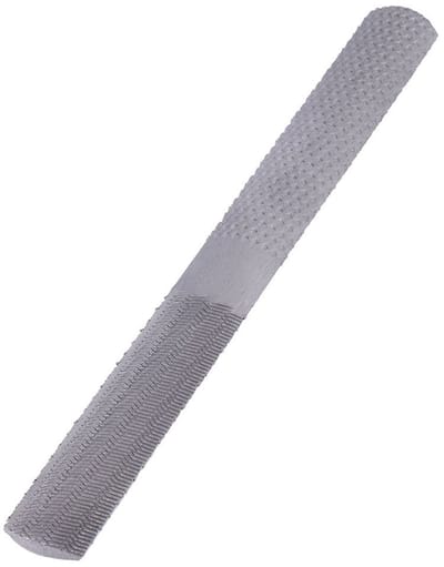 Dailygoods- Platterasp 4-weg - Staal - Houtbewerking - Metaalbewerking - Handgereedschap - Afmetingen 200 x 23 x 6 mm - Rasp