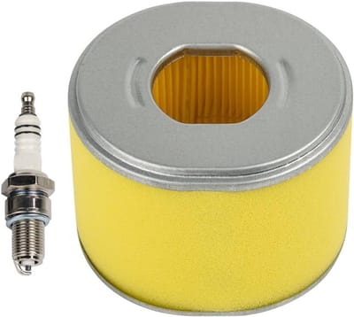 Luchtfilter met bougie voor 8pk en 9pk motoren zoals GX240 en GX270, ideaal voor onderhoud