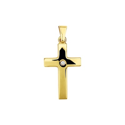 Hanger Kruis Diamant 0.01ct H P1