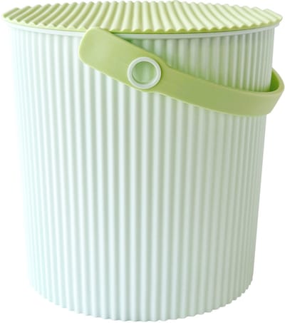 Hachiman opbergemmer Omnioutil L, kunststof, meloengroen, 10 l, 247432