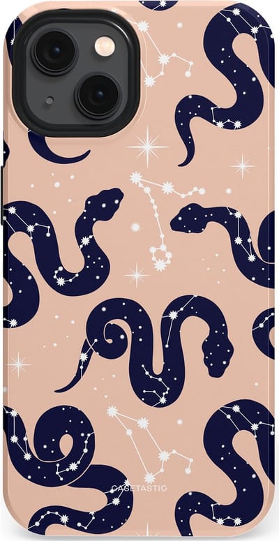 Casetastic Hoesje Geschikt voor Apple iPhone 13 Magsafe - Stijlvolle Beschermende Duo-layer Case - Astro slang