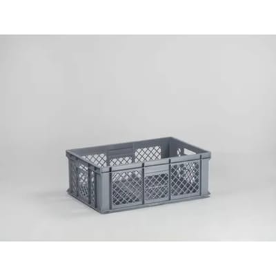 Perfobox Cateringkrat – 42 Liter, 600x400x220 Mm, Grijs