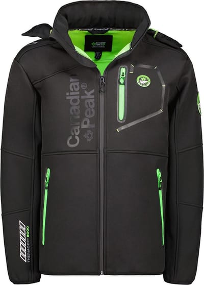 Canadian Peak Heren Softshell Jas Met Afneembare Capuchon - 3XL