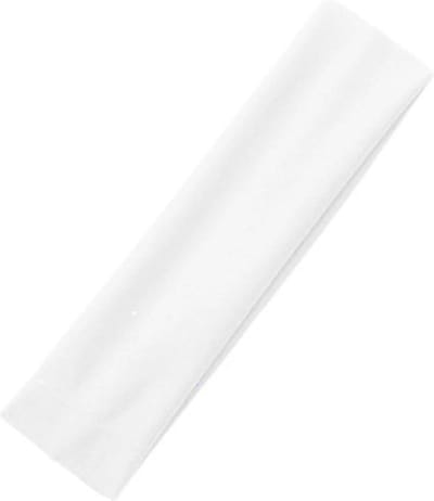 Haas& Haas® Witte Hoofd Zweetband - Hoofdband voor Dames en Heren Wit - Zweetband Hoofd - Hoofdband Sport - Hoofdband Sport - Witte Haarband Man/ Vrouw - Haarbanden - EK Nederland - EK Hoofdband - Wit