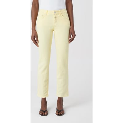 Closed Baker Pants Yellow Orchid Maat: W28 | Straight Broeken Outlet | Dames | Geel