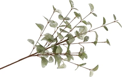 DK Design Kunstbloem Eucalyptus tak Silk - 72 cm - groen - losse steel - Kunst zijdebloemen