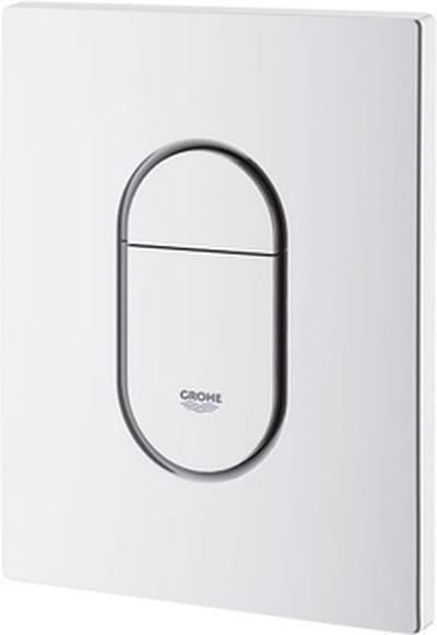 GROHE Arena Cosmopolitan Bedieningspaneel Toilet - Dual flush - Kunststof - Alpine wit