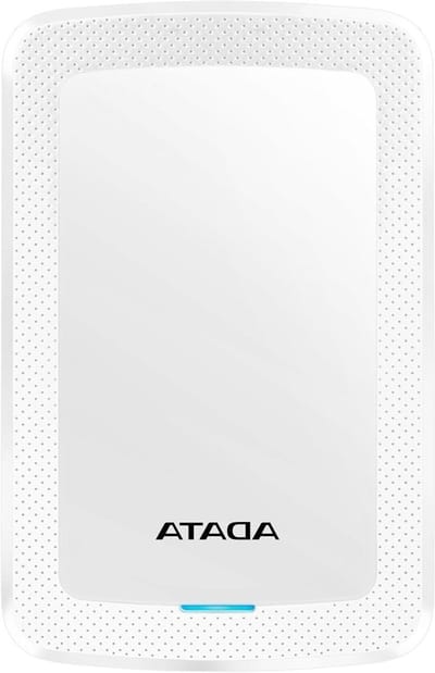 Externe Harde Schijf - Draagbare Opslag Externe HDD - Bestanden Opslaan - Schoksensoren - 2TB - Wit