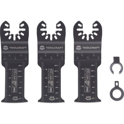 TOOLCRAFT TO-10283178 Multitool toebehorenset Bimetaal 32.5 mm 3 stuk(s)