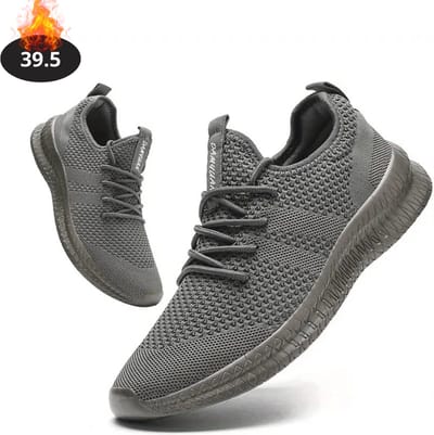Livano Schoenen Heren - Sneakers - Comfortabel - Sportief - Casual - Volwassen - Donkergrijs - Maat 39.5