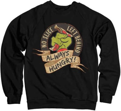 Teenage Mutant Ninja Turtles Sweater/trui -S- No Slice Left Behind Zwart