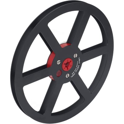 14 7 Inch Lege Tape Spoel Professionele Aluminiumlegering 6 Gaten Open Reel Geluidsband Opwindspoel voor zwart