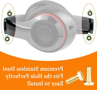 Vervangschroeven voor Hoofdband van Beats Studio 3, 2, 1.0 en Pro - 20 Stuks, Eenvoudige Installatie voor Hoofdtelefoon Accessoires
