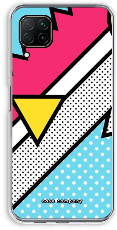 Case Company® - Hoesje geschikt voor Huawei P40 Lite hoesje - Pop Art #3 - Soft Cover Telefoonhoesje - Bescherming aan alle Kanten en Schermrand