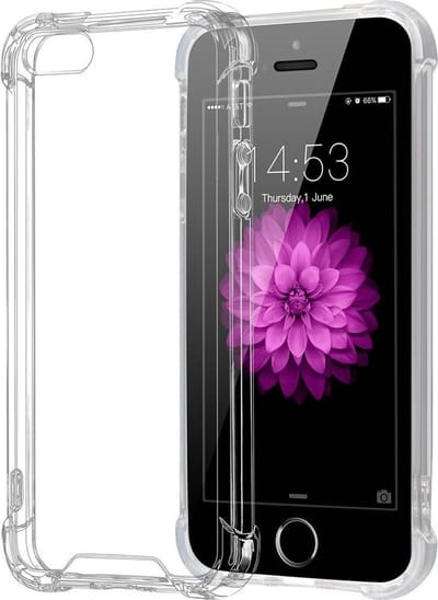 Hoesje geschikt voor iPhone 5 / 5s / SE - Backcover Transparant - Shockproof