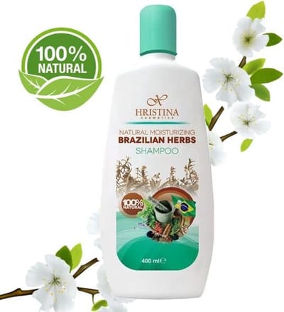 Haar Shampoo Vochtinbrengende Brazilian Kruiden 100% Natuurlijk - 400ml