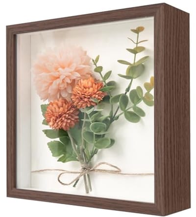 3D Fotolijst Voor Muur en Bureau - 22 x 22 cm - Diepe Schaduwbox Voor Foto's en Objecten
