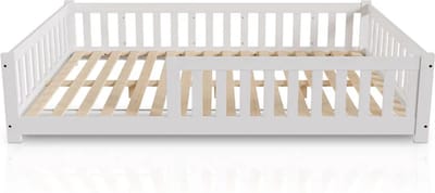 Kinderbed Naya - 140 x 200 cm - Wit