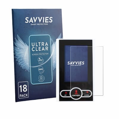 Savvies - Screenprotector voor QuivyLivy Speedometer - Folie Beschermfolie transparant 18 Stuks