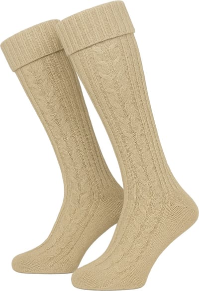 Oktoberfest Knee Socks Multibeige - 39/42