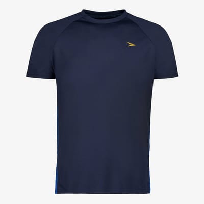 Dutchy heren voetbal T-shirt donkerblauw - Maat S